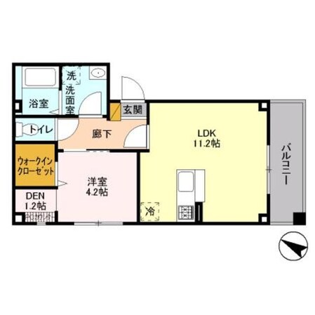 ストークガーデンの物件間取画像